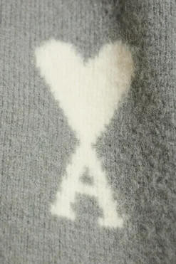 Ami Alexandre Mattiussi GREY Sweater with logo