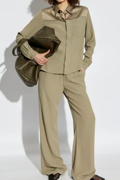 Ami Alexandre Mattiussi GREEN Shirt with Pocket