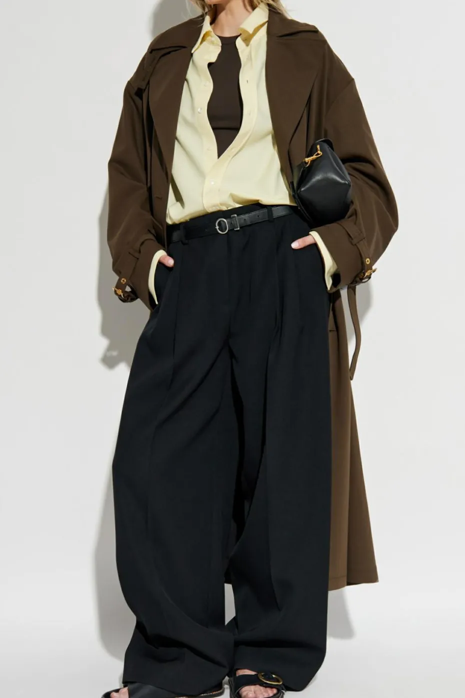 Ami Alexandre Mattiussi GREEN Wool coat