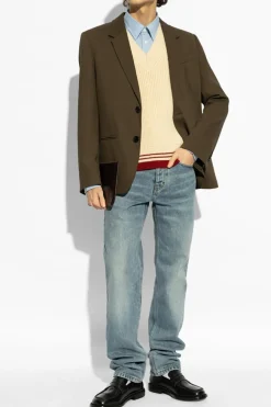 Ami Alexandre Mattiussi GREEN Wool blazer