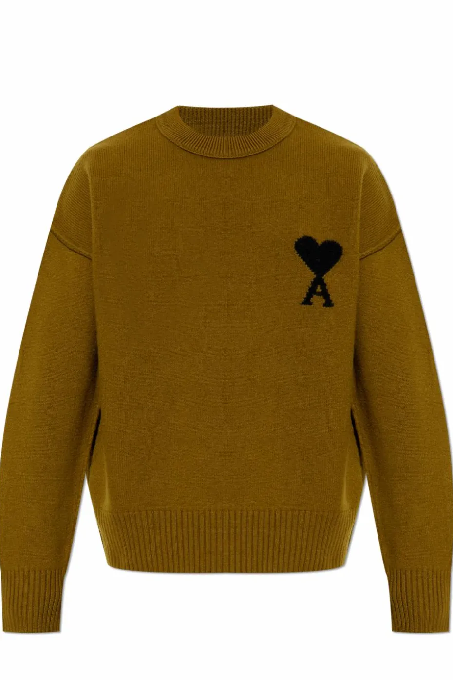 Ami Alexandre Mattiussi GREEN Wool sweater