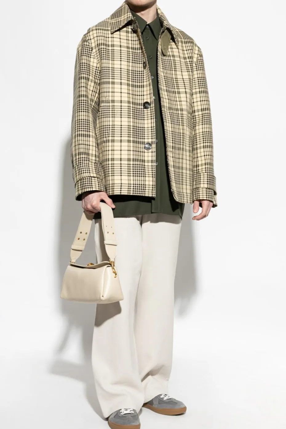 Ami Alexandre Mattiussi GREY Pants with Logo