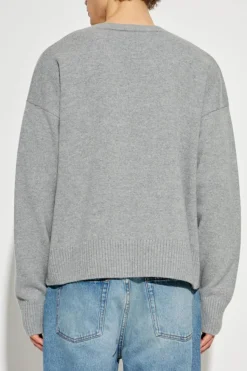 Ami Alexandre Mattiussi GREY Sweater with logo