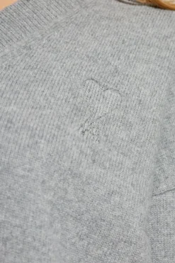 Ami Alexandre Mattiussi GREY Sweater with logo