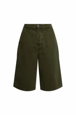 Ami Alexandre Mattiussi GREEN Logo shorts