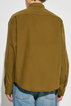 Ami Alexandre Mattiussi GREEN Shirt with logo