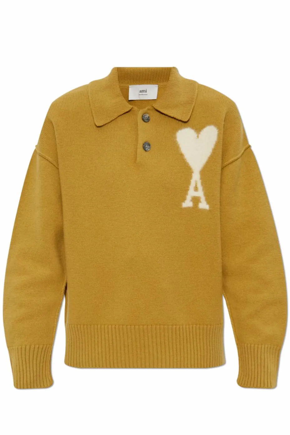 Ami Alexandre Mattiussi GREEN Polo sweater