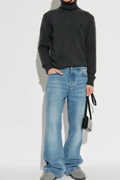 Ami Alexandre Mattiussi GREY Cashmere turtleneck