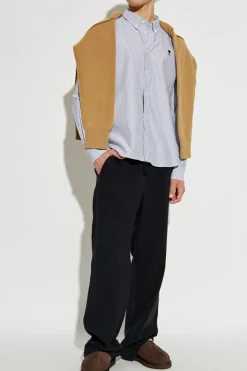 Ami Alexandre Mattiussi light blue Shirt with logo
