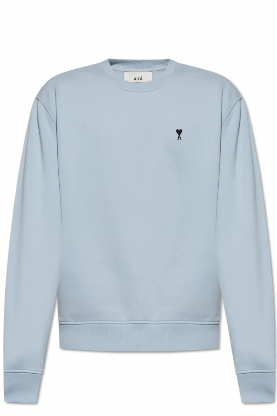 Ami Alexandre Mattiussi light blue Sweatshirt with logo