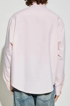 Ami Alexandre Mattiussi PINK Shirt with logo