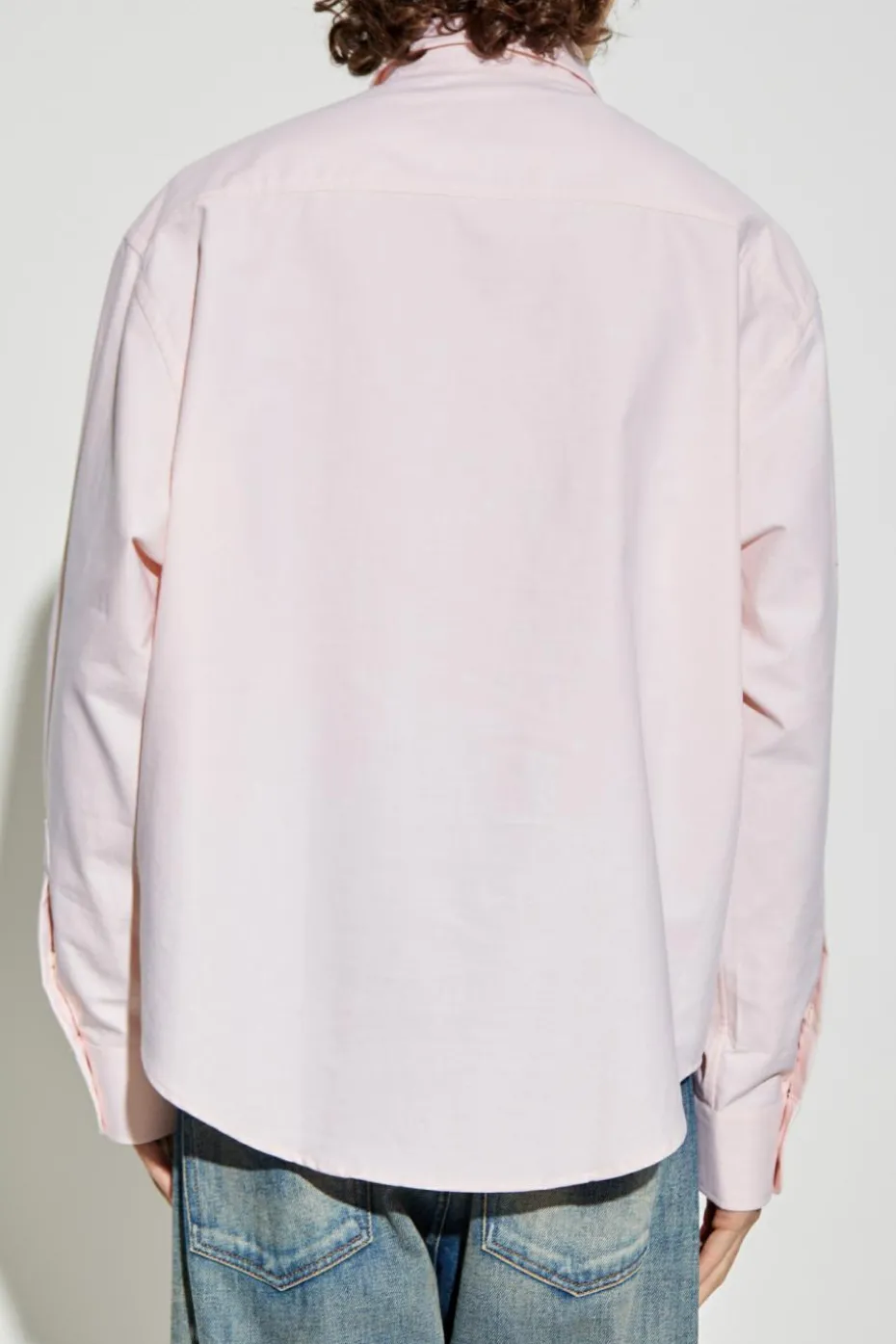 Ami Alexandre Mattiussi PINK Shirt with logo