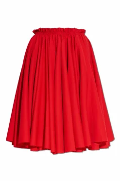 Ami Alexandre Mattiussi RED Wool skirt