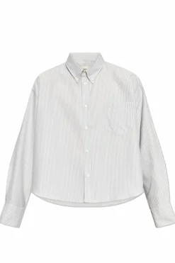 Ami Alexandre Mattiussi WHITE Shirt with striped pattern