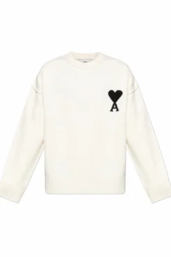Ami Alexandre Mattiussi WHITE Wool sweater