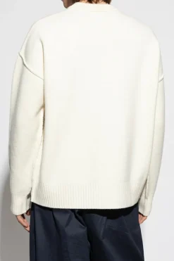 Ami Alexandre Mattiussi WHITE Wool sweater