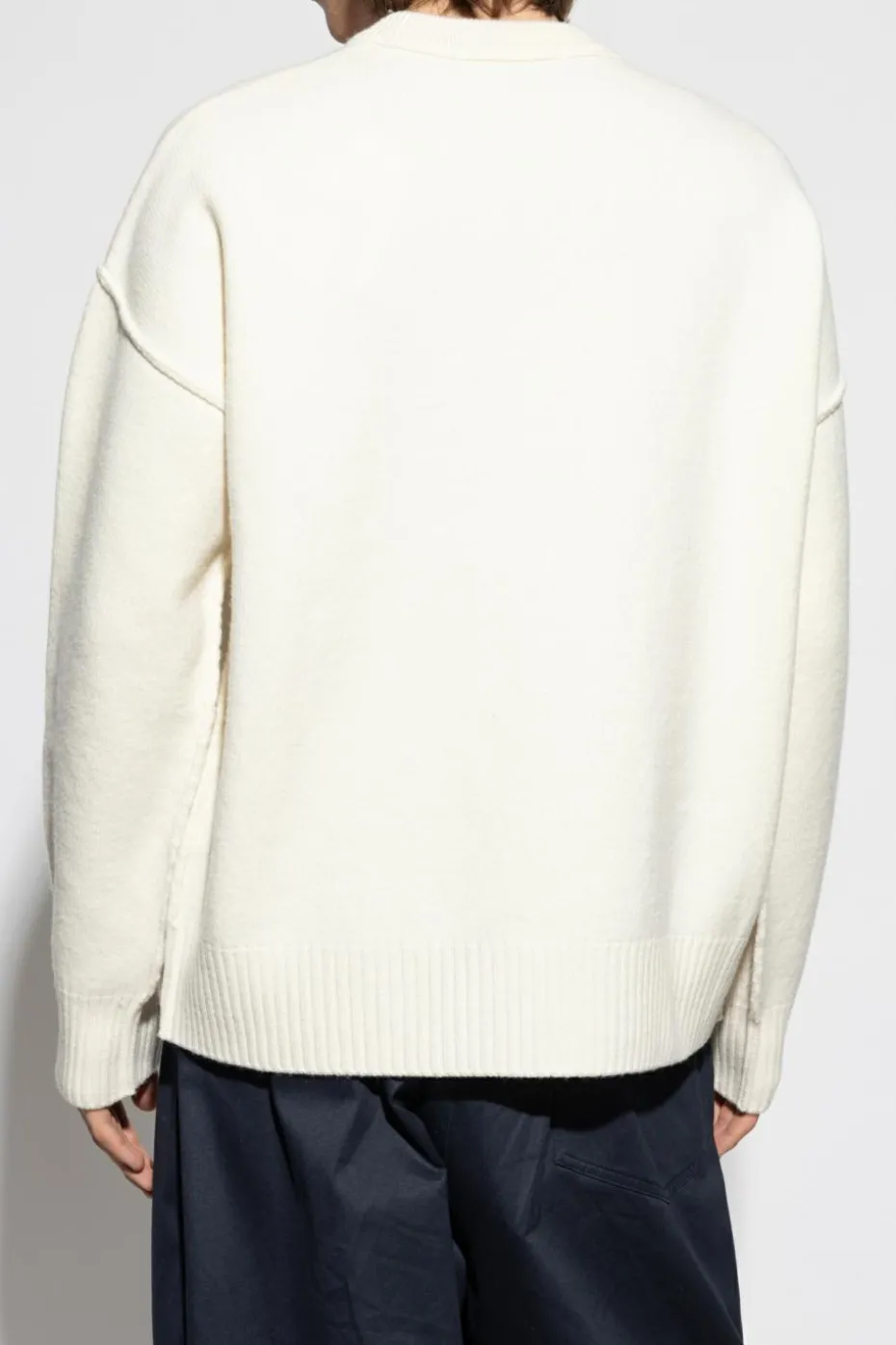 Ami Alexandre Mattiussi WHITE Wool sweater