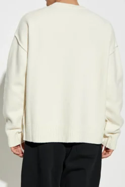 Ami Alexandre Mattiussi WHITE Wool cardigan