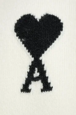 Ami Alexandre Mattiussi WHITE Wool cardigan