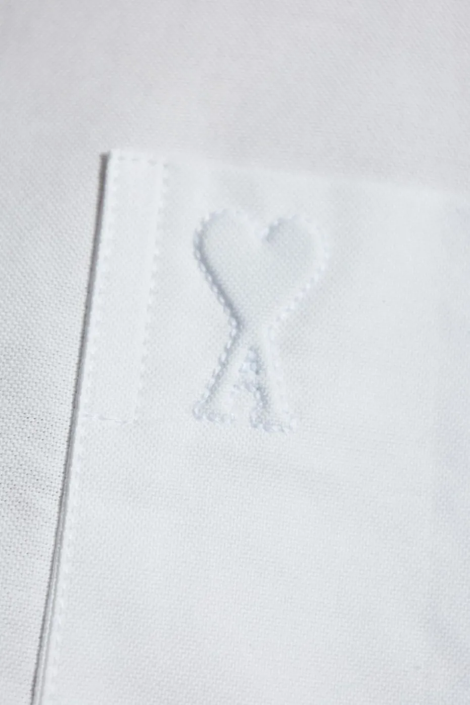 Ami Alexandre Mattiussi WHITE Shirt with logo