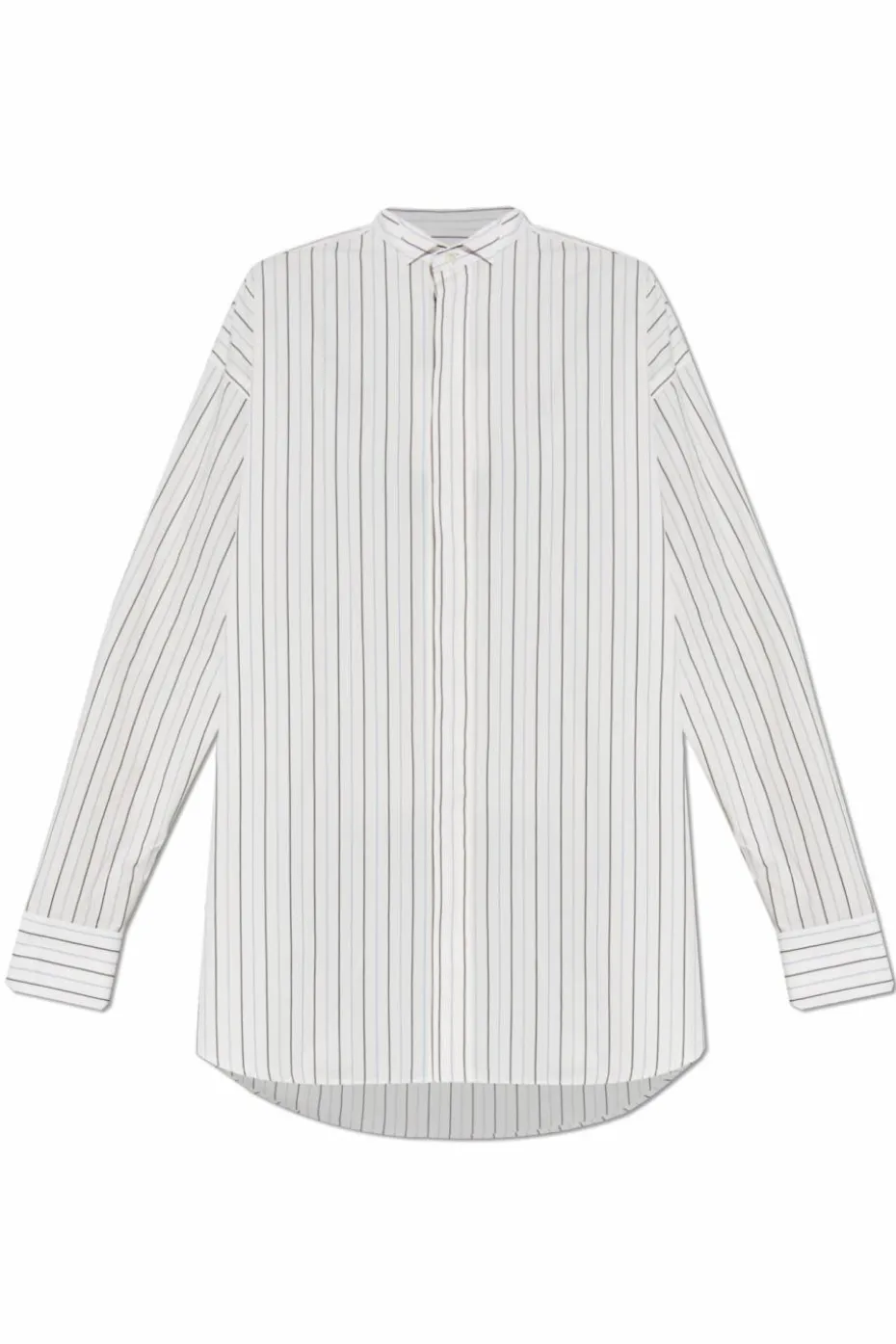 Ami Alexandre Mattiussi WHITE Shirt with stripe pattern