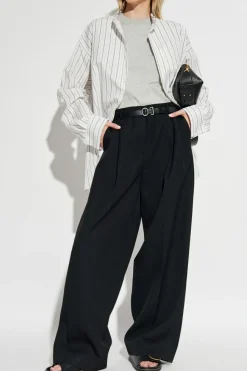 Ami Alexandre Mattiussi WHITE Shirt with stripe pattern