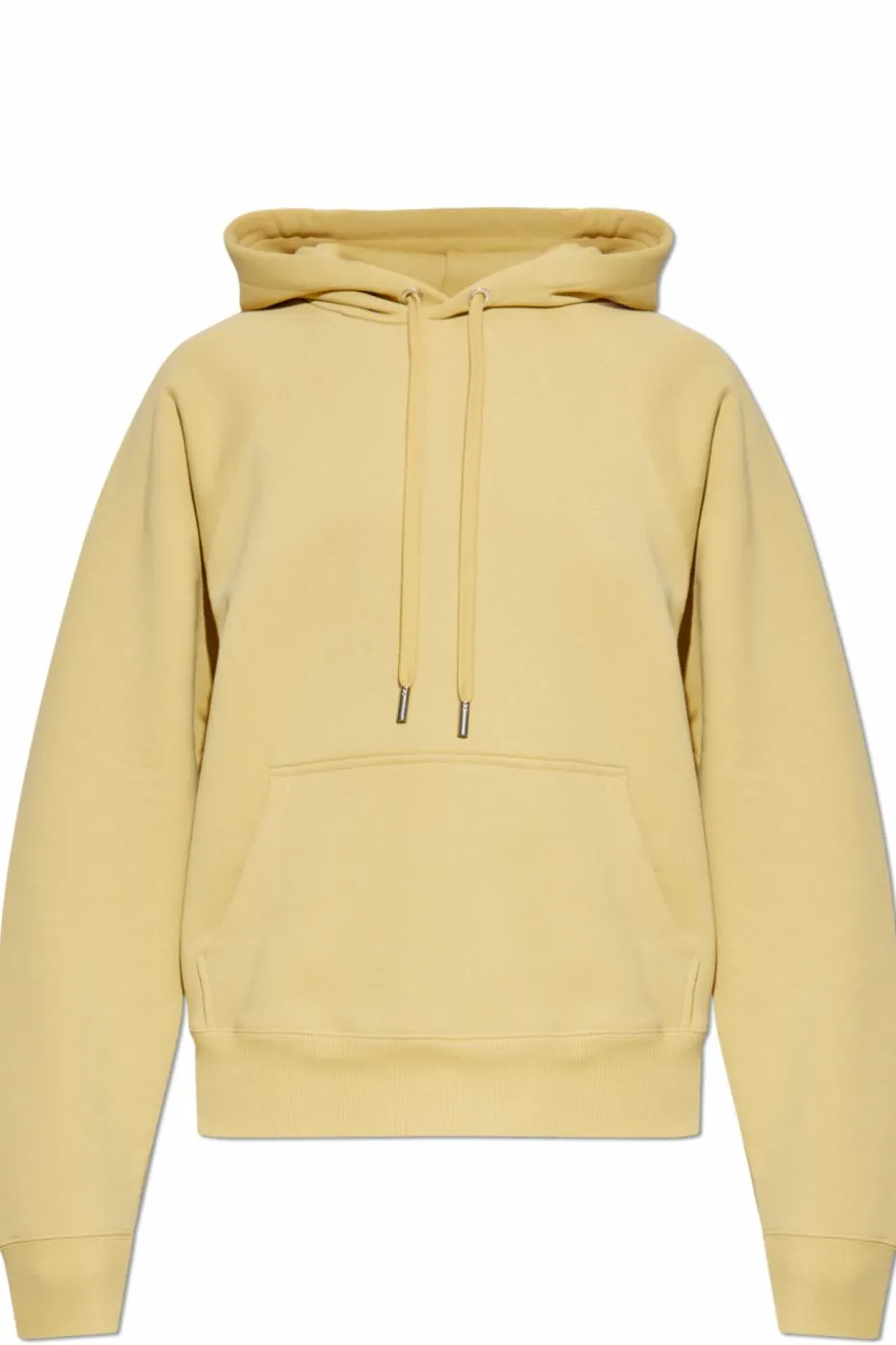 Ami Alexandre Mattiussi YELLOW Sweatshirt with logo