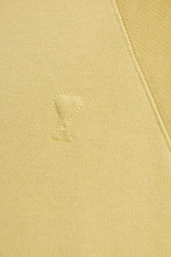 Ami Alexandre Mattiussi YELLOW Sweatshirt with logo