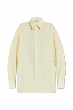 Ami Alexandre Mattiussi YELLOW Wool shirt