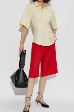 Ami Alexandre Mattiussi YELLOW Short sleeve shirt