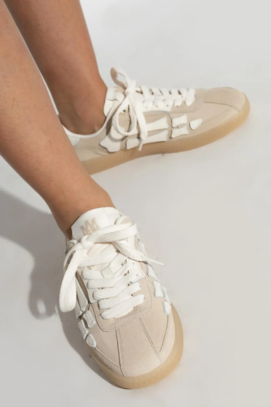 Amiri beige Sneakers Pacific Bones