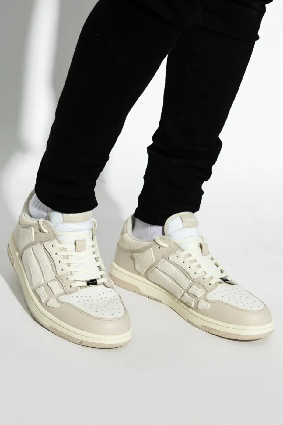 Amiri beige Sneakers Skle Top Low