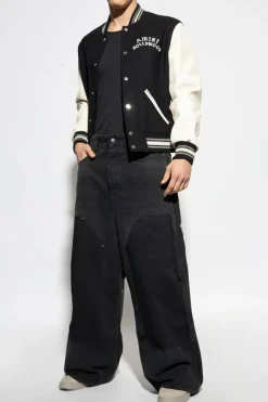Amiri BLACK Bomber jacket