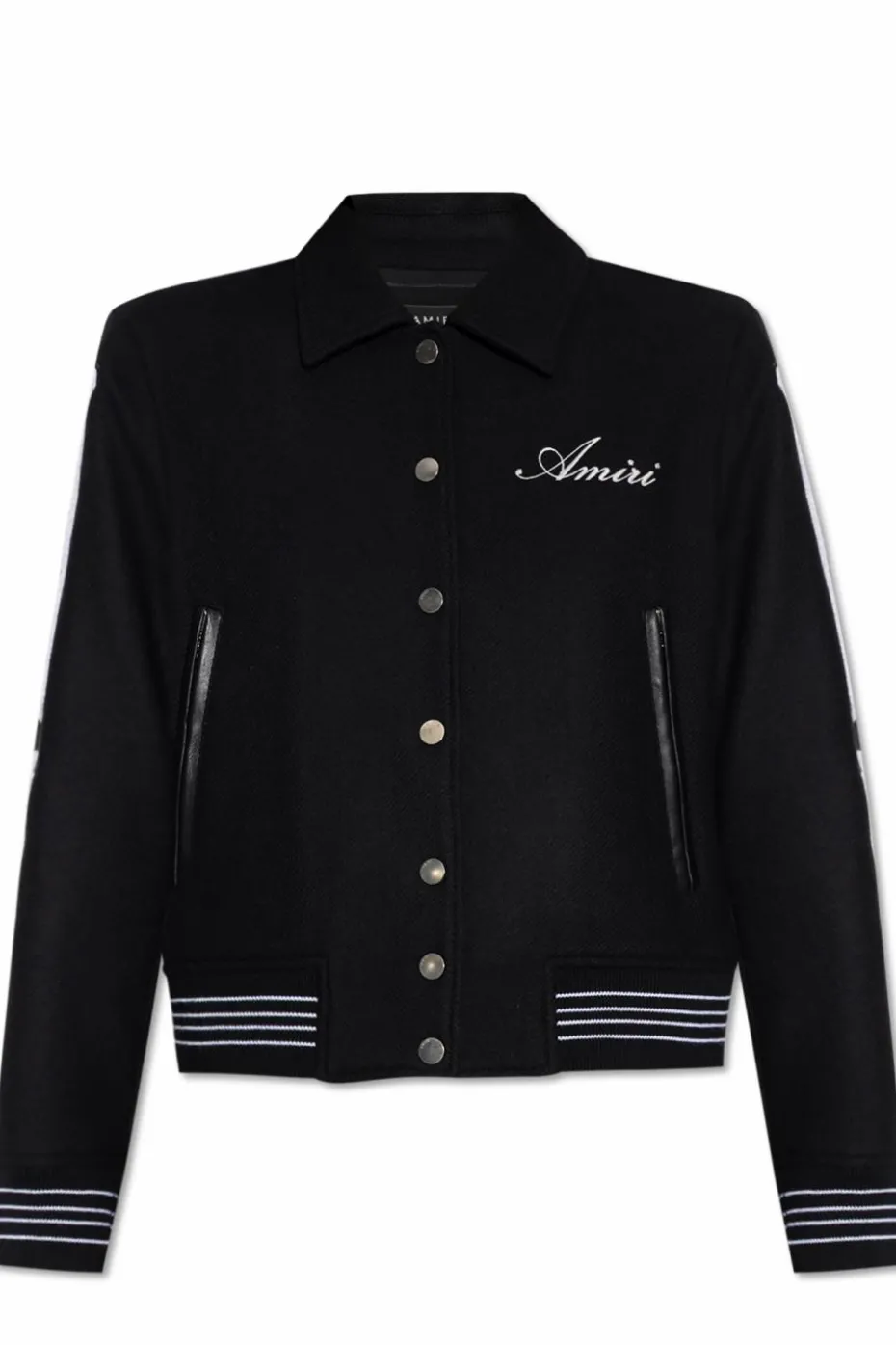Amiri BLACK Jacket with logo