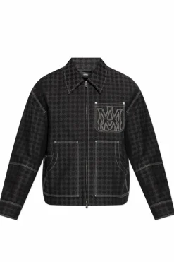Amiri BLACK Jacket with logo