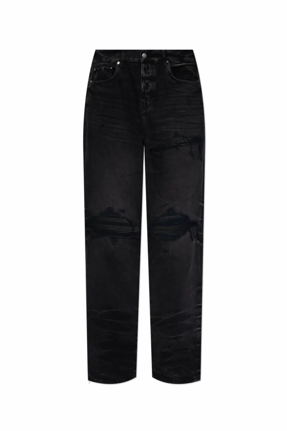 Amiri BLACK Jeans with logo