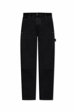Amiri BLACK Jeans with pockets