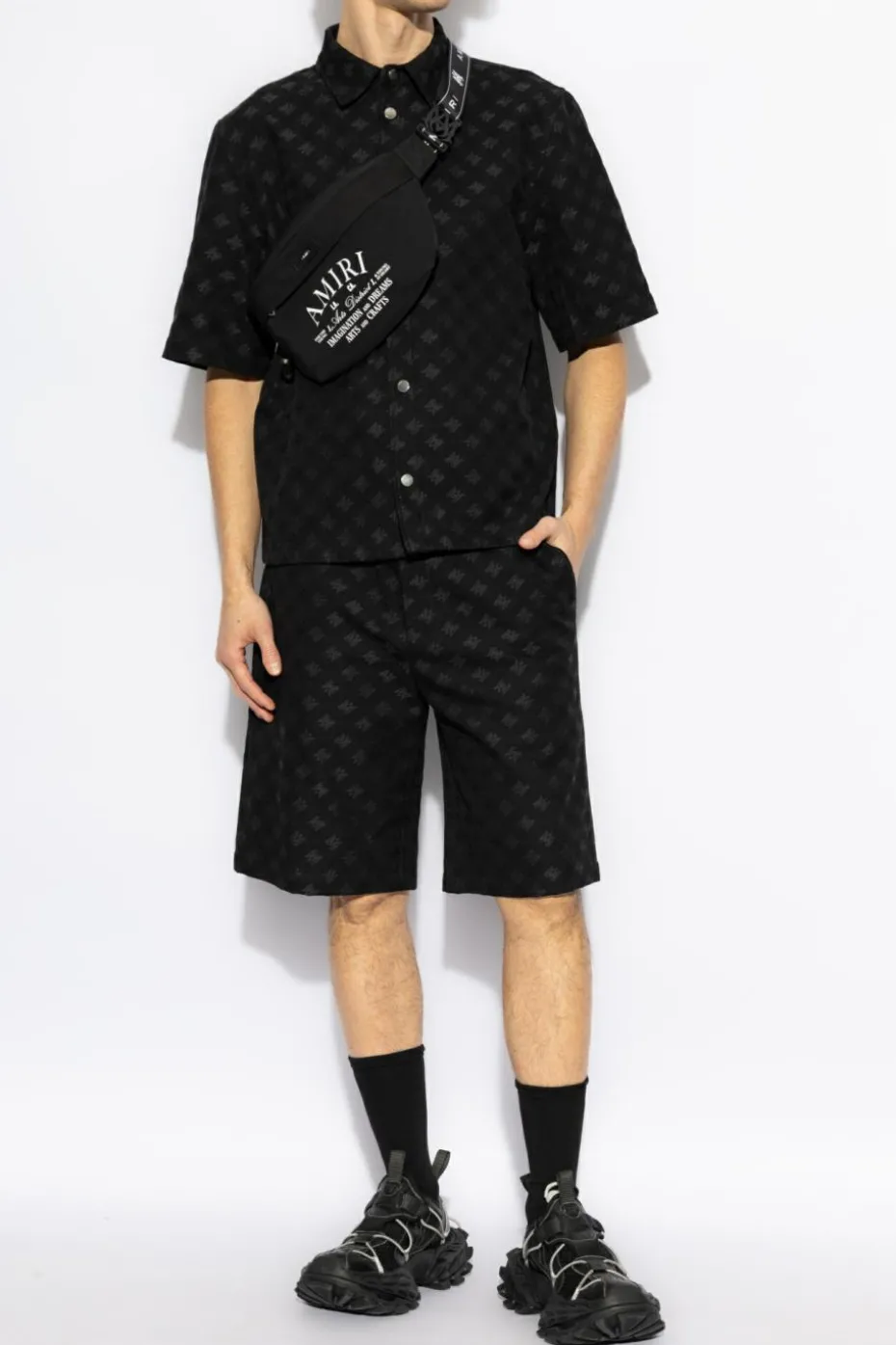 Amiri BLACK Monogram shorts