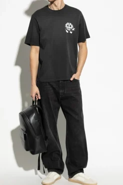 Amiri BLACK Printed T-shirt