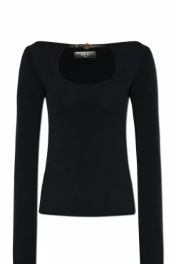 Amiri BLACK Top with Logo