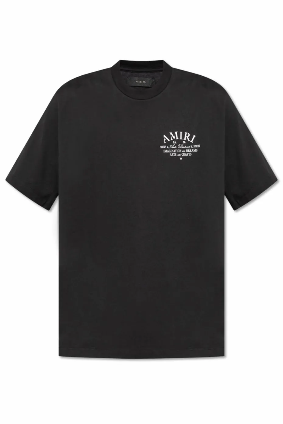 Amiri BLACK T-shirt with logo