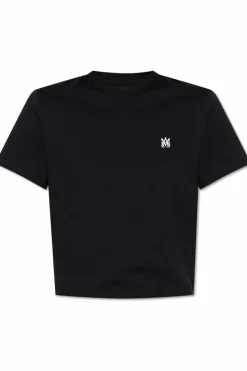 Amiri BLACK T-shirt with logo