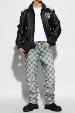 Amiri BLUE Jeans with finishing
