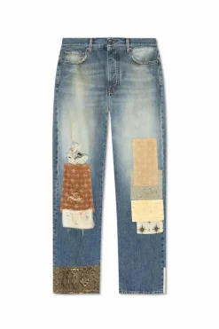 Amiri BLUE Jeans with vintage effect