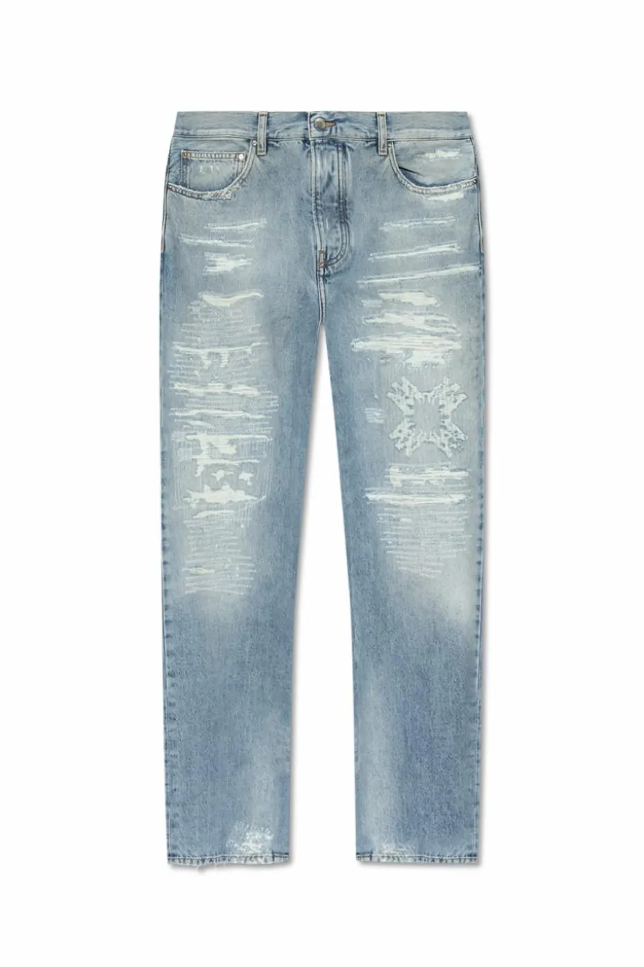 Amiri BLUE Jeans with vintage effect
