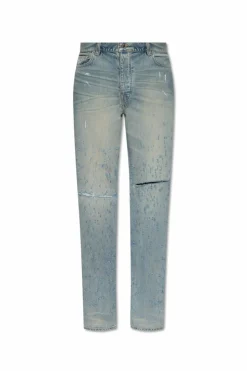 Amiri BLUE Jeans with vintage effect
