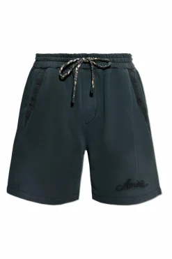 Amiri GREY Logo shorts