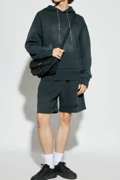 Amiri GREY Logo shorts