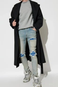 Amiri GREY Sweatshirt with logo