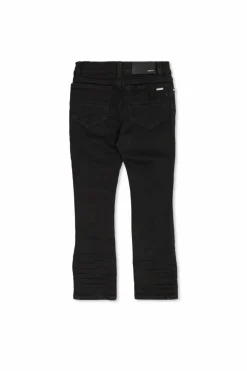 Amiri Kids BLACK Jeans with distressed effect